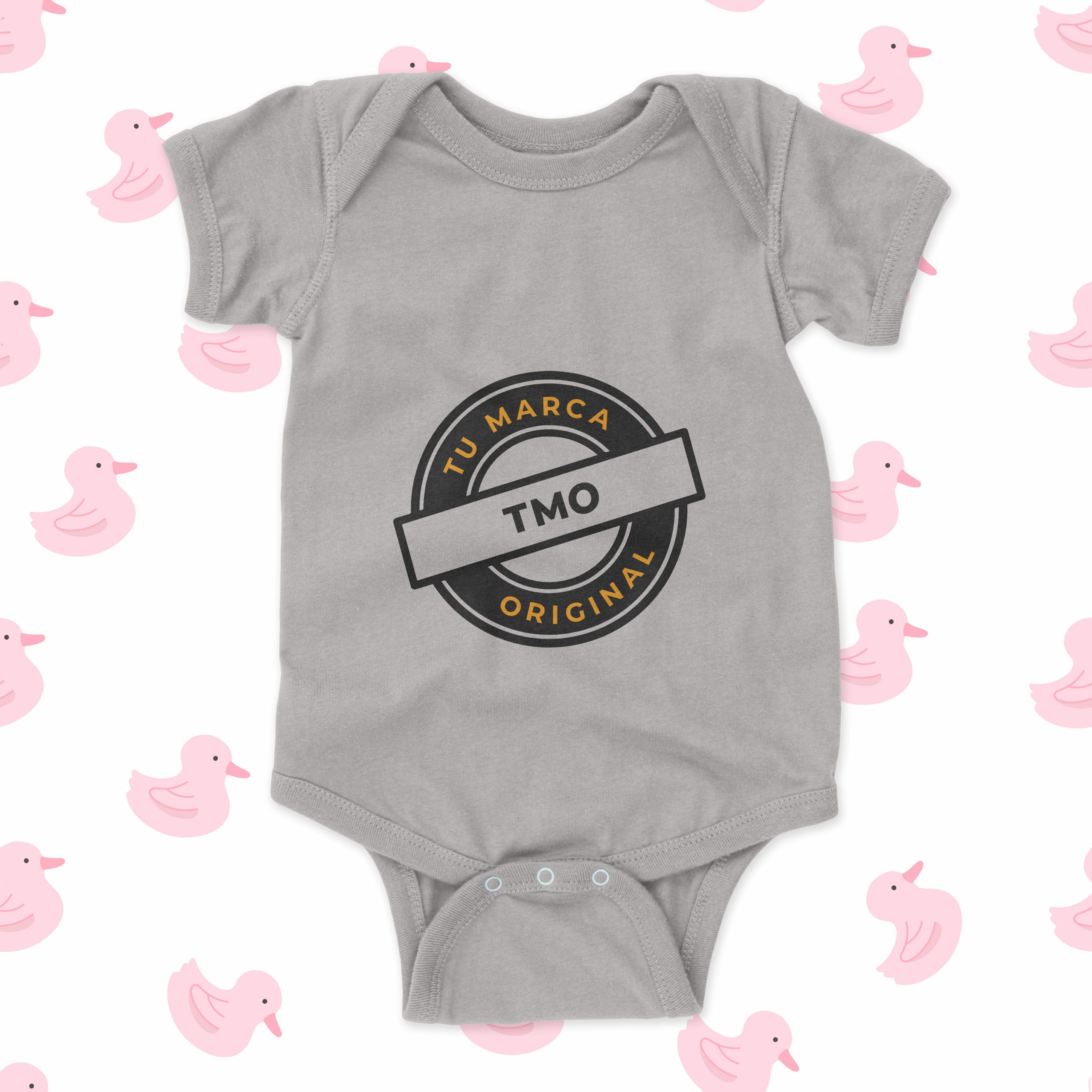 Body bebé manga corta