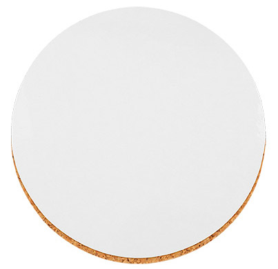 posavasos corcho circular